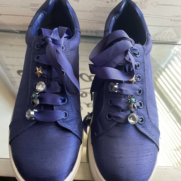 Blue platform Tennis shoes - Picture 7 of 7